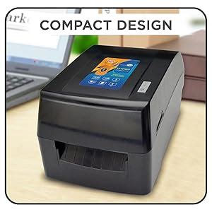 TVS ELECTRONICS LP 46 Neo Label and Barcode Printer|Print Speed 6 ...