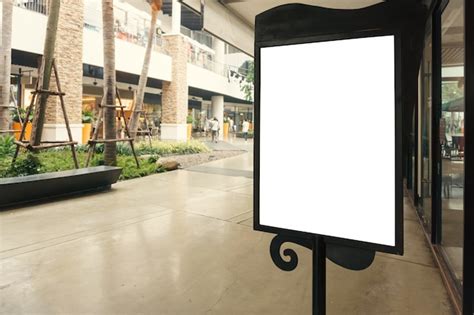 Blank sign with copy space for your text message or mock up content in ...