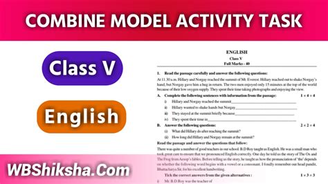Image result for Model Activity Task Class 5 Match