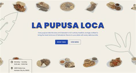 Best Salvadoran Food in Kansas City | Authentic Pupusas & Cuisine | La ...