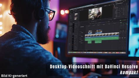 Desktop-Videoschnitt mit Davinci Resolve | E-Training kompakt - Visuell ...