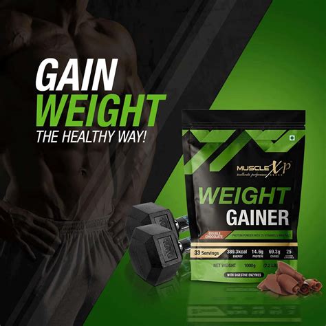 Buy MUSCLEXP WEIGHT GAINER DOUBLE CHOCOLATE 1KG POUCH Online & Get Upto ...