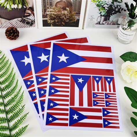 QQSD Puerto Rico Flag Sticker Puerto Rican Decal in India | Ubuy