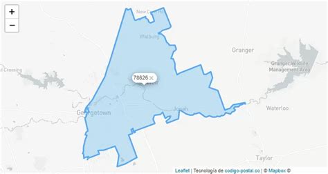 Georgetown Zip Code Map 的图像结果