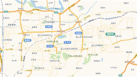 济南高新区地图_济南行政区域划分图_微信公众号文章