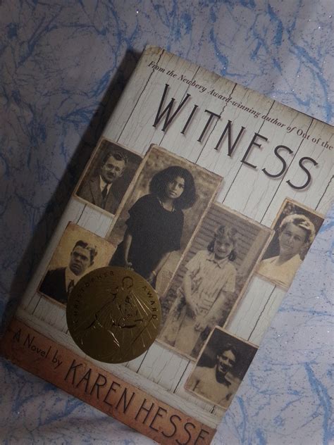 Vintage Book ( Witness ) / Novel by Karen Hesse / Story in a Small ...