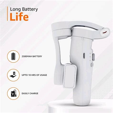 Foldable 3-Axis Gimbal Stabilizer | Advanced Gyroscope | Shake-Free ...