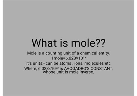Mole Concept Formulas 的图像结果