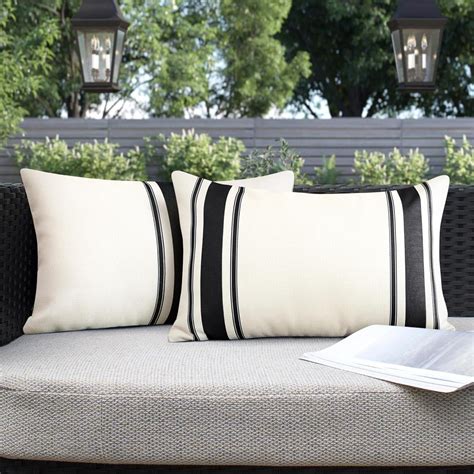 Amazon.com: OTOSTAR Pack of 2 Outdoor Waterproof Decorative Pillow ...
