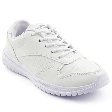 Buy Force 10 White Lacing School Shoes For Kids SKOLPRO-L