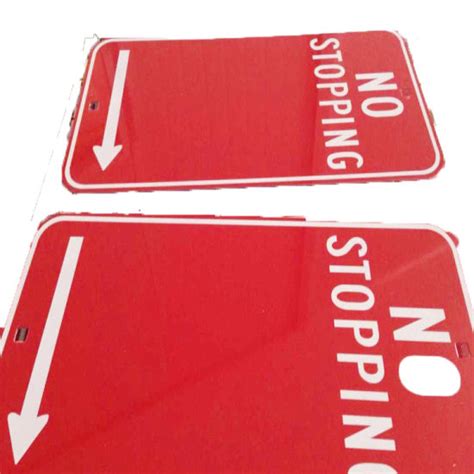 China Reflective No Parking Custom Traffic Road Signs/Warning Signs ...