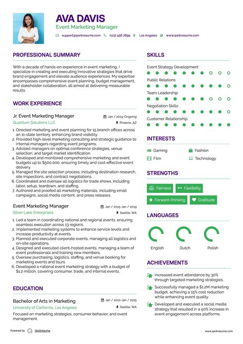 10+ Event Marketing Manager Resume Samples & Templates for 2025