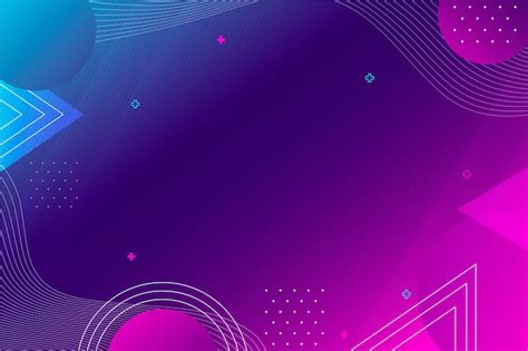 Gradient abstract geometric background | Free Vector
