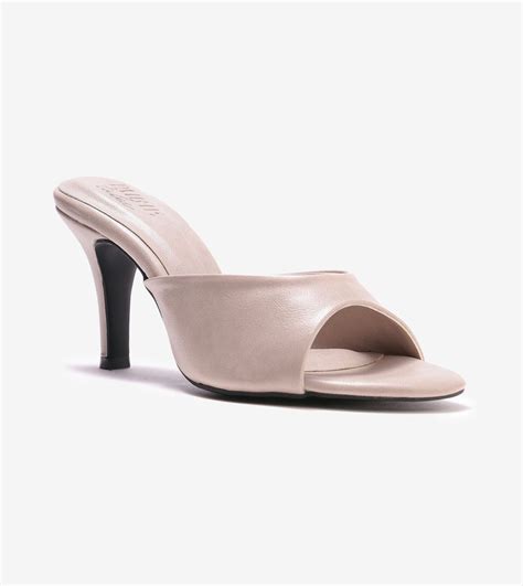 Stone Tweed Almond Toe Mules - Stiletto Heels for Women – PairieTales