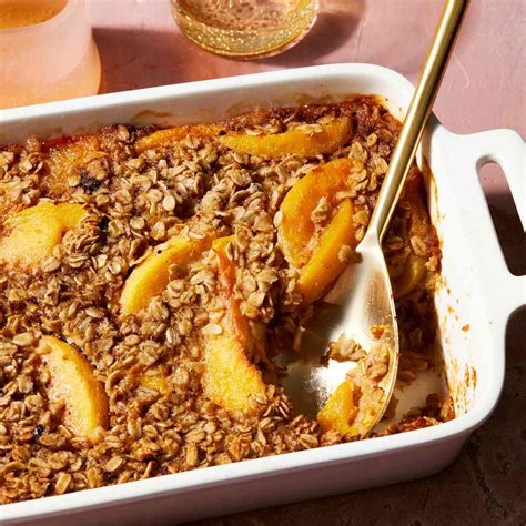 Peach Baked Oatmeal