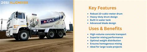 Transit Mixer Buyer's Guide | Best Cement Mixer Models, Price