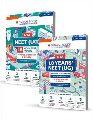 Oswaal NEET (UG) Mock Test 15 Sample Question Papers+ 18 Years' Solved ...