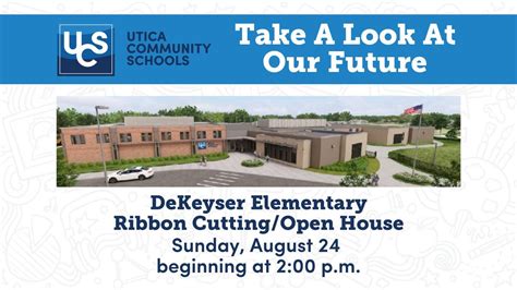 DeKeyser Elementary Ribbon Cutting/Open House, 39600 Atkinson Dr ...