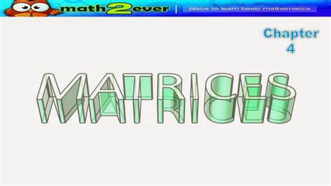 Image result for Matrix Engineering Mathematics Tutorial