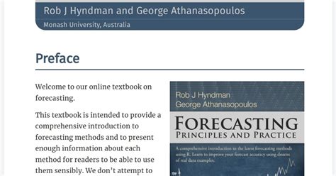 Image result for Forecasting Principles and Practice