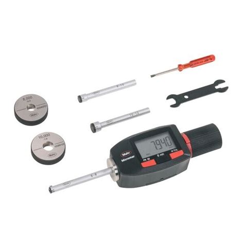 Digital internal micrometer set with data output, Measuring range: 6 ...