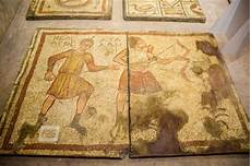 Hunting Scenes from Neolithic Paintings of Catalhoyuk Stock Photo