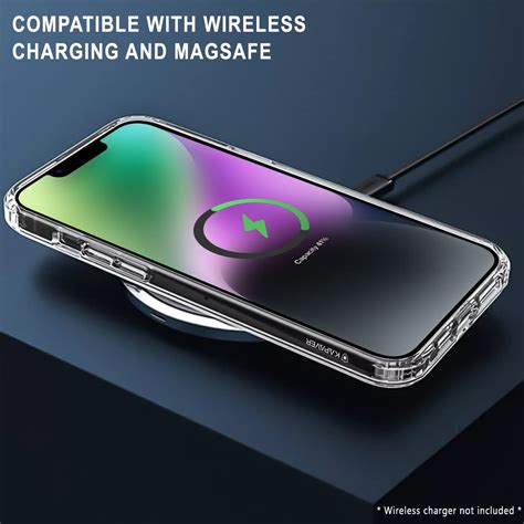 iPhone 14 Back Cover Case | Ice Crystal - Transparent Clear