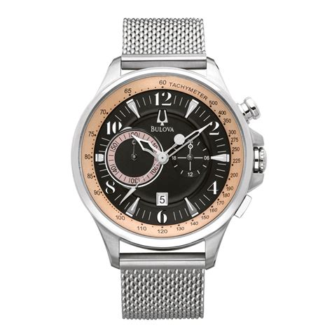 Bulova Adventurer Black Dial Stainless Steel Chrono Quartz Men's Watch ...