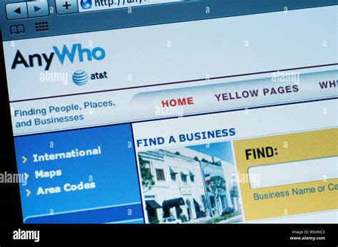 Yellow pages phone directory hi-res stock photography and images - Alamy