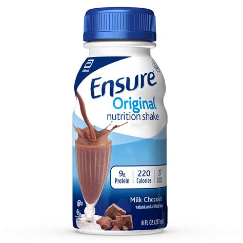 Amazon.com: Ensure Original Nutrition Shake, Small Meal Replacement ...