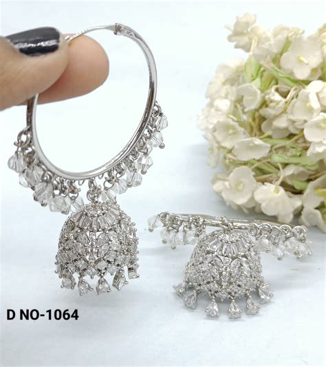 Cz Ad Bali Jhumki Sku 1064 C1 – rchie creation llp