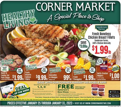 Corner Market Ad Circular - 01/25 - 02/01/2023 | Rabato