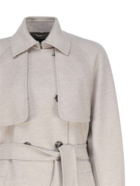 Max Mara Long white coat - Beige - Women | 1016033506012