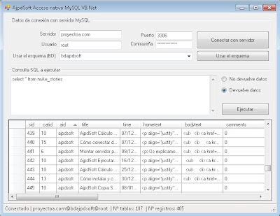 Como Conectarse Con MySQL Desde VFP 的图像结果