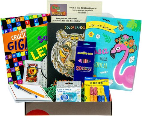 Beat the Boredom Box Spanish Gifts for Women Spanish Non Food Gift ...