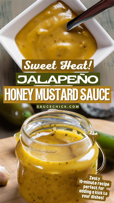 Jalapeño Honey Mustard Sauce Recipe | Homemade Condiment | Recipe in ...