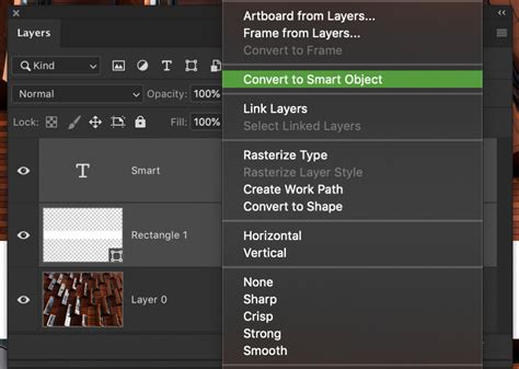 Image result for PSB Create Smart Object