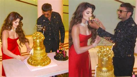 Honey Singh gifts 24 carat gold cake worth Rs 3 cr to Urvashi Rautela ...