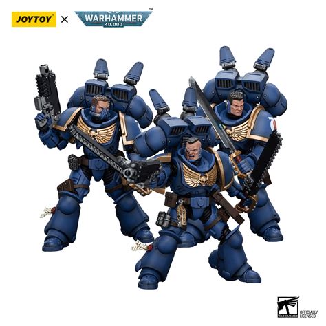 WARHAMMER 40K Ultramarines Jump Pack Intercessors Squad Figure