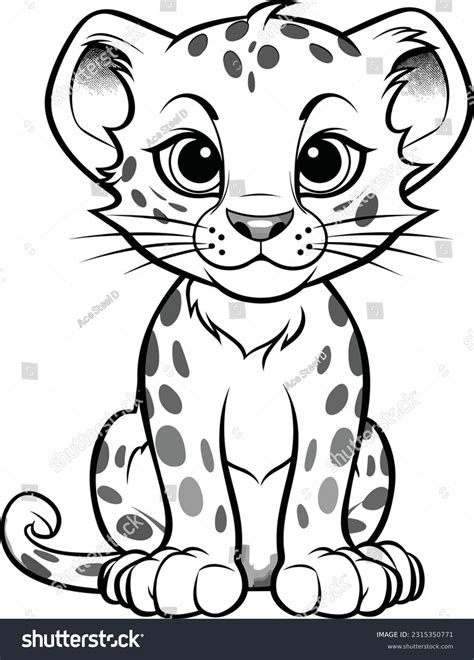 Leopard Coloring Pages For Kids