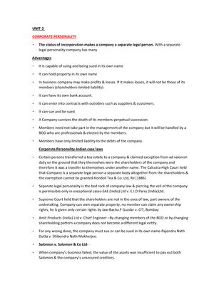UNIT 3-notes - neetha maam - UNIT- PROSPECTUS: S 2(36) defines ...