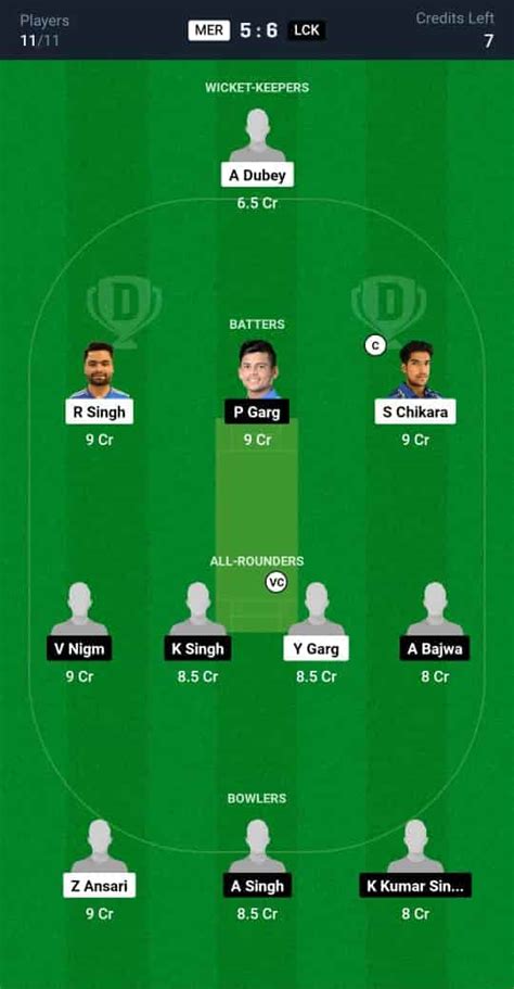 MER vs LCK Dream11 Prediction Today: Play-Off Pitch Report, and Key ...