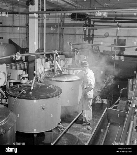 VERMONT: CREAMERY, 1941. /nPasteurizing units at the United Farmers ...