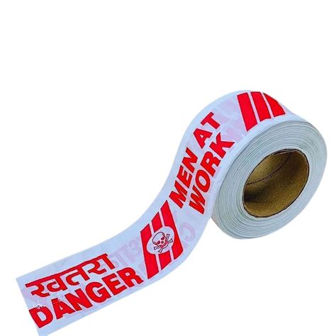 Danger Caution Tape Roll 100 Meter – Singhal Mart