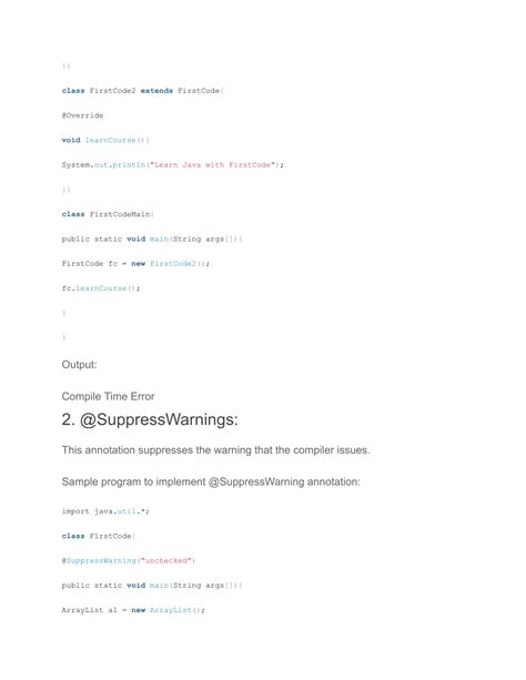 Image result for Java Method Annotations