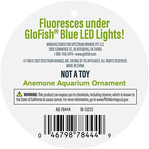GloFish Anemone Ornament, Detailed Aquarium India | Ubuy