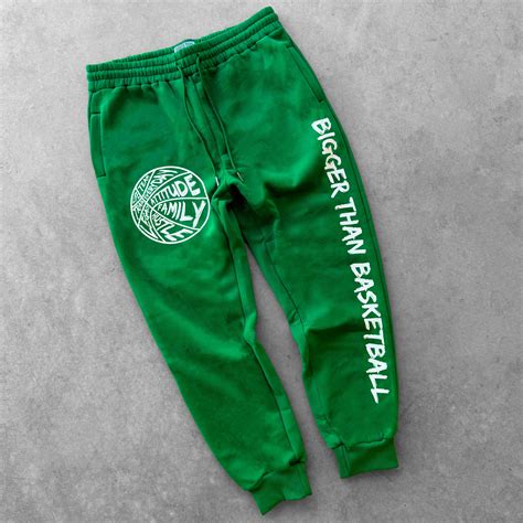 Bigger Than Basketball - Joggers - Green