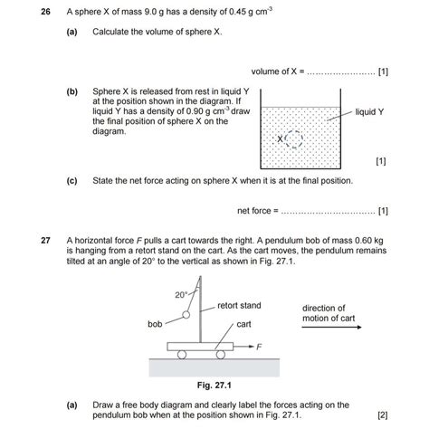 Nanyang NYGH Sec 3 IP (Year 3 Integrated Programme) Physics Exam Papers ...