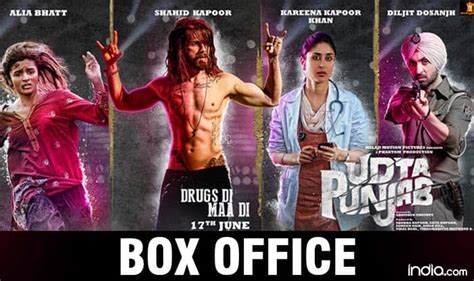 Udta Punjab Box Office Report: Is Shahid Kapoor and Alia Bhatt starrer ...