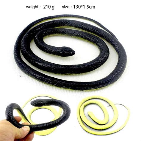 Buy Realistic Rubber Snake Toys Holloween Party Real Prank Snake ...